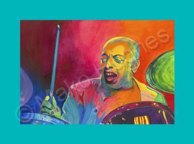 Jazz - Roy Haynes - Watercolor