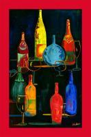 Misc - Wine Bottles - Watercolor
