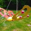 Plasma Cut Butterfly - Stainless Steel Sculptures - By Dixie Warren, 3D Sculpture Artist
