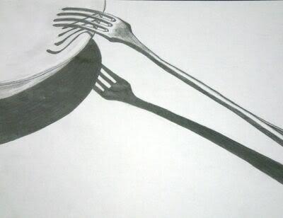 Works 1 - Dinner Time - Graphite