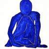 Feeling Blue - Acrylic Paintings - By Tashila Hood, Abstract Painting Artist