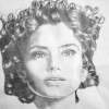 Portrait - Graphite Drawings - By Tashila Hood, Sketches Drawing Artist