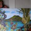 New Zealand Rangitoto Island - Acrylic On  Canvas Paintings - By Janine Westbury, Realism Painting Artist