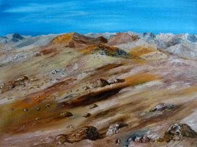 Gallery 1  Landscapes - Arabian Desert - Oil