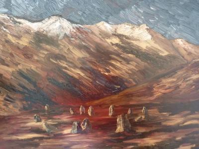 Gallery 1  Landscapes - Castlerigg Stone Circle - Oil