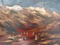 Castlerigg Stone Circle - Oil Paintings - By Aluitios Vanbear, Impressionist Painting Artist