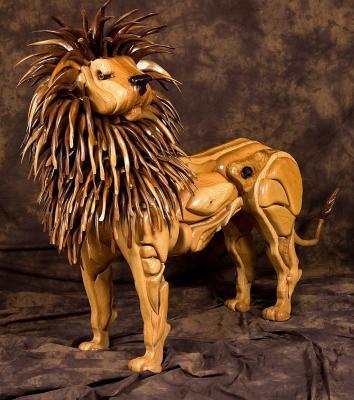 Lions - Aldamere - Wood