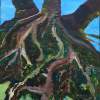 Roots - Acrylic Paint Paintings - By Elizabeth Tangredi, Nature Painting Artist