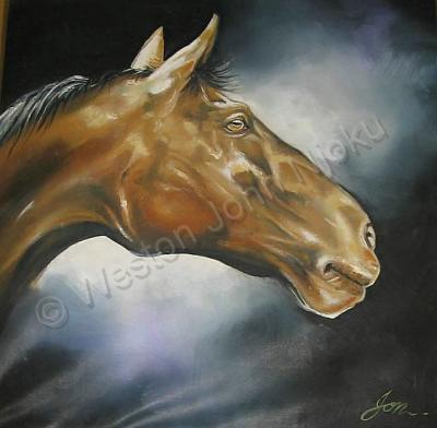 Realism - Strenght - Oil On Canvas