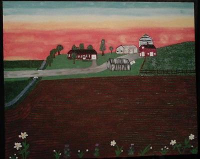 Farm - Family Farm - Acrylic