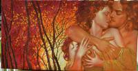 Autumn Passion - Oil Paintings - By Marina Koloeridi, Oil Painting Painting Artist