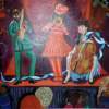 Jazz - Acrylic Paintings - By Vernida Keys, Glazing Painting Artist