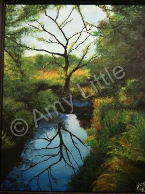 Realism Landscape - Reflections - Acrylic