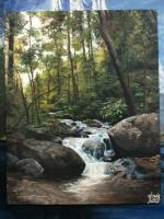 Covered - Acrylic Paintings - By Amy Little, Landscape Painting Artist