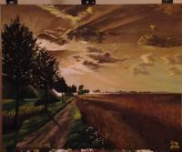 Realism Landscape - Sunset - Acrylic