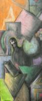 Appeal To The Humanity - Everyday Life - Pastel On Paper