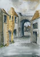 Pen And Wash - Arch - Pen And Wash