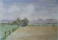 Impressionist - Open Field - Watercolour