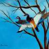 Just Wingin It - Acrylic Paintings - By Fram Cama, Realism Painting Artist