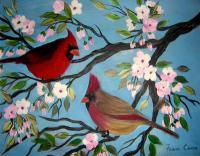 Birds - Getting To Know You - Acrylic