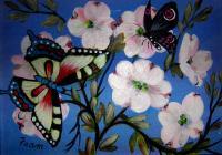 Butterfly - Colors Of Sping - Acrylic