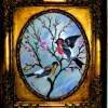 Darwins Finches - Acrylic Paintings - By Fram Cama, Realism Painting Artist