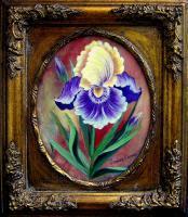 Flowers - Iris - Acrylic