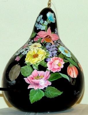 Gourd Birdhouse - Gourd Birdhouse - Acrylic