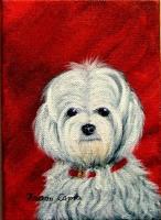 Gidget - Acrylic Paintings - By Fram Cama, Realism Painting Artist