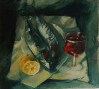 Still Life - Oil On Canvas Paintings - By Badea Ovidiu-Nicolae, Still Life Painting Artist