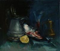 Still Life - Oil On Canvas Paintings - By Badea Ovidiu-Nicolae, Still Life Painting Artist