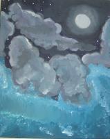 Soul Of Sea - Acrylics Paintings - By Yuliya Myahka, Impressionism Painting Artist