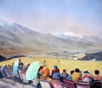 01 - Polo At Shandur - Oil On Canvas