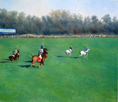 01 - Polo For Peace - Oil On Canvas