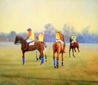 01 - Polo For Peace - Oil On Canvas