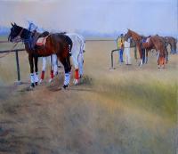 01 - Polo For Peace - Oil On Canvas