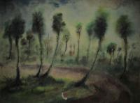 Taltora - Water Colour Paintings - By Biswajit Ghosh, Natural Painting Artist