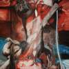 Prear For Water - Oil On Canvas Paintings - By Safir Rifas, Expresionism Painting Artist