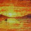 Sunset2 - Acrylic Paintings - By Mahesh Pendam, Impressionism Painting Artist