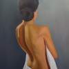 Semi Nude - Oil Paintings - By Mahesh Pendam, Realism Painting Artist