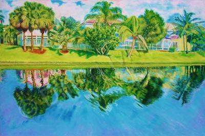 Realism - My Florida - Oil On Canvas