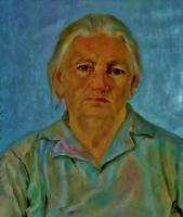 Realism - Grandma - Oil On Canvas