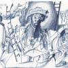 The Mess Vol 259 - Stabilo 88 Seris 04 Pen Drawings - By Miles Baker, Pointilist Drawing Artist