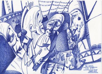 Miles Baker Clowns - The Mess Vol 279 - Stabilo 88 Seris 04 Pen