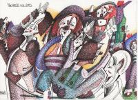 Miles Baker Clowns - The Mess Vol 295 - Stabilo 88 Seris 04 Pen