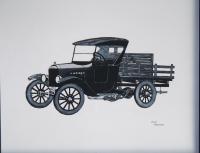 Realistic - Fords T Truck - Acrylic