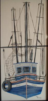 Realistic - Charter Boat - Acrylic