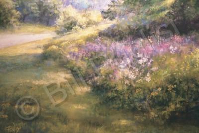 Landscape - Road To Hibernia - Pastel