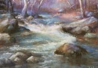Landscape - Rapid Run Creek - Pastel