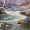 Rapid Run Creek - Pastel Paintings - By Bill Puglisi, Impressionistic Painting Artist